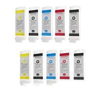 ZJNWTVUH 260ml 5 Pack Empty Refillable Ink Cartridges No Chip Compatible With Printers IPF6350 6000S 6300S 6100 5100(260ml No chip 2Set)