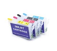 ZJNWTVUH 4 Pack EMPTY Refillable Ink Cartridges Compatible With XP4200 XP4205 WF2930 WF2950 Printers With Chip Region: America area only