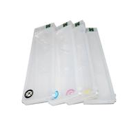 ZJNWTVUH 440ML Refillable Ink Cartridge With Reset Chip ESL3 For Compatible Roland BN-20 SolJet PRO II SP-i Series(BK C M Y LC LM)