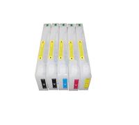 ZJNWTVUH 700ml Empty Refillable Ink Cartridges Compatible With Pro 7700 9700 7710 9710 Including Chip Plus One Ink Cartridge Resetter And One Maintenance Resetter