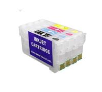 ZJNWTVUH 812 T812 T812XL Empty Refillable Ink Cartridge With One Time Use Chip Compatible With WorkForce WF-7820 WF-7840 EC-C7000 Series Printers