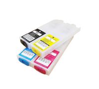 ZJNWTVUH Compatible 4 Color 320ML Empty Refill Ink Cartridge No Chip Compatible With Printing Devices PX-S887 PX-M887F