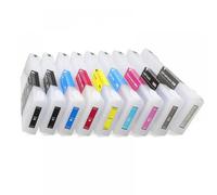 ZJNWTVUH Compatible America Empty Refill Ink Cartridge With Chip 700ML Compatible With Various Printers Including T8041 T8049 T804A T804B(Americ 9 color 1set)