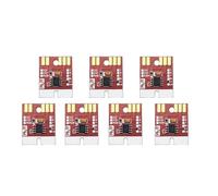 ZJNWTVUH Compatible Auto Reset Chip Compatible With Mimaki JV33 CJV30 SS21 Ink Cartridge(BK C M K Y LC LM W)