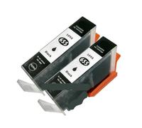 ZJNWTVUH Compatible Black Ink Cartridges 2 Pack For Select Printers Models 4615 3520 3525 4620 4625 5525 6520 6525 EAllinOne