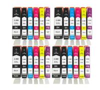 ZJNWTVUH Compatible with Ink Cartridge Set 12PK TR7550 TR8550 TS6150 TS705 TS912 PGI-580 CLI-581 PGI-580XL CLI-580XL(24PK)
