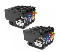 ZJNWTVUH Compatible With LC406 LC406XL MFC-J4335DW MFC-J4345DW MFC-J4535DW Printer LC406 Compatible Ink Cartridge(2Set LC406XL(CMYK))