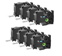 ZJNWTVUH Electrolytically Etched Metal Tape 18mm 24mm 36mm Compatible With MOBILE NON-ADHESIVE STENCIL TAPE STE-141 STE-151 161(8PK STe-151 24mm)