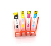 ZJNWTVUH EMPTY Compatible Refill Ink Cartridge Compatible With DeskJet Ink Advantage Printers HP655 HP670 With ARC Chip Compatible With Models 3525 4615 4625 5525 6525(HP655)