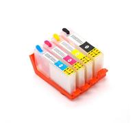 ZJNWTVUH EMPTY Compatible Refill Ink Cartridge With Chip Compatible With Various Printers Including B210e B109n B109q B109r B110a B110b B110c B110d B110e B110f(364-4Color)