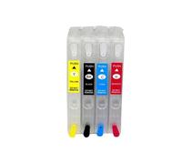 ZJNWTVUH EMPTY Refillable Cartridge No Chip Compatible With Various Workforce Printers Including WF-7820 WF-7840 WF-7845 EC-C7000 WF-7830 WF-7835 WF-7310