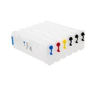 ZJNWTVUH Empty Refillable Cartridge Without Chip Compatible With 727 C1Q12A B3P23A B3P19A B3P20A B3P21A B3P24A T920 T1500 T2500 T930 T1530 T2530(Without chip)