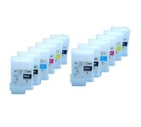 ZJNWTVUH EMPTY Refillable Ink Cartridge 2 Set 130ML 6 Colors Compatible With IPF670 IPF680 IPF685 IPF770 PFI-107 PFI107 PF I107