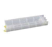 ZJNWTVUH Empty Refillable Ink Cartridge T11G T11H T11F Compatible With WorkForce Pro WF C5890DWF C5890 C5390 C5810 Without Chip(1pcs Yellow-No Chip)