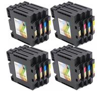 ZJNWTVUH Ink Cartridge Set Compatible With SG500 SG1000 Without Serial Number Sublimation Ink With Chip(4 set - K C M Y)