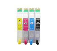 ZJNWTVUH T2001 T200XL1 Empty Refillable Ink Cartridges Compatible With Various Printers Including XP 100 200 300 400 WF 2510 2520 2530 2540