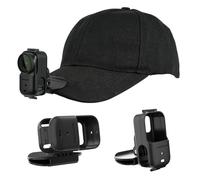 ZJRXM Baseball Cap Holder for DJI Osmo Nano Accessories, Adjustable Baseball Hat Clip for DJI Osmo Nano Camera, Vertical and Horizontal, Quick Release, POV View Bracket