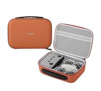 ZJRXM Case for DJI Neo Fly More Combo, Portable Travel Bag for DJI Neo Drone Accessories, Compact Storage Bag (Orange)