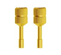 ZJRXM Mini 3 Pro RC Controller Stick Extension Accessories, Aluminum Controller Stick Replacement Joystick Thumb Rocker for DJI Mini 3 Pro RC (Gold)