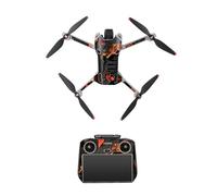 ZJRXM Mini 4 Pro Drone Stickers Set, DIY Sticker Decal Skin for DJI Mini 4 Pro Drone, Stickers for DJI RC 2 Controller (B)