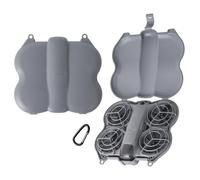 ZJRXM Neo 2 Case, Portable Hard Shell Protective Case for DJI Neo 2 Drone, Adorable Butterfly Design, Portable, Lightweight and Compact, gray, plain