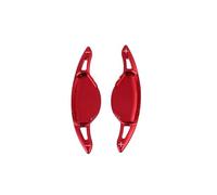ZJSSJZ Steering Wheel Shift Paddle for Altima Rogue X-Trail T33 Qashqai for Infiniti QX50 Q50 Car Steering Wheel Shift Paddle Extension Aluminum(Red)