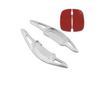 ZJSSJZ Steering Wheel Shift Paddle for CX-30 MX-30 CX-50 CX-60 CX-70 CX-80 CX-90 2020-2024 Car Steering Wheel Paddle Shift Extension Shifters Stickers(Silver)