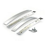 ZJWHDSKF 2/4PCS Car Interior Front Rear Door Left Right Grip Handle Trim Cover For BMW 5 Series M5 E60 E61 2004 2005 2006