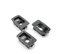 ZJWHDSKF 3pcs Front Rear Passenger Door Window Switch Cover Panel Replacement For BMW 3 Series E90 E91 316 318 320 325 328i 2004-2012