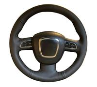 ZJWHDSKF Car Steering Wheel Cover For Audi A3 8P Sportback For A4 B8 Avant A5 8T A6 C6 A8 D3 Q7 8R Q5 4L S4 S3