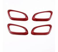 ZJWHDSKF Carbon Fiber Car Seat Handle Frame Seat Adjuster Button Panel Trim Cover For Porsche 718 2012-2018 718 2016-2019 Interior Accessories