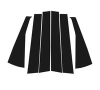 ZJWHDSKF Gloss Black Pillar Post Window Trim Cover for Mercedes-Benz A-Class W169 5-Door Hatchback 2005-2012 Door Window Sticker Decal Decoration Exterior Auto Accessories