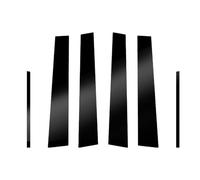 ZJWHDSKF Gloss Black Pillar Post Window Trim Cover for Toyota Avalon 2005-2012 Door Sticker Decal Decoration Exterior Auto Accessories