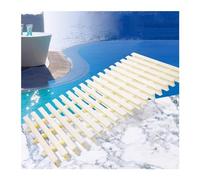 ZJXANMZ Swimming Pool Drainage Overflow Grate, ABS Plastic Grate Cover, Shower Sewer Outlet, Driveways Patios Pool Decks Drainage Gutter Guard Filter, Channel Drain Grate(25x100C