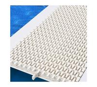 ZJXANMZ Swimming Pool Drainage Overflow Grate, Spliced ABS Grates Cover, UV Resistance Flexible Channel Drain, Sewer Grate, Bathroom Driveways Patio Deck Gutter Guard Filter(20x1
