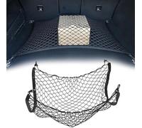 zjxcnb Car Boot Cargo Net For Volkswagen VW Touran Taos Tharu Atlas Teramont Tiguan EOS UP Sharan Scirocco, Elastic Luggage Storage Organiser Vehicle Trunk Divider Adjustable Heavy Duty Cargo Net