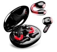 ZJXD Wireless Earbuds Bluetooth, Dual Set (In-Ear & Ear-Clip), Wireless Headphones Bluetooth 5.3 Earphones with Noise Cancelling Mic, Deep Bass Stereo Sound, 60H Playtime, IPX7 Waterproof, USB-C