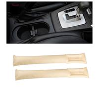 zjxhnb 2Pcs Car Seat Gap Filler For Mini F56 2014-2018, Leak-proof Car Seat Crevice Blocker Storage Organize Accessory,Beige