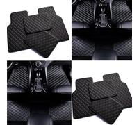 zjxhnb Custom Leather Car Floor Mats for Toyota C-HR CHR Hybrid/C-HR EV C-EV/electric/2020 2021 2022 2023, Floor Carpets Matts Covered Protection Advanced Liners Waterproof Full Set,A/Black