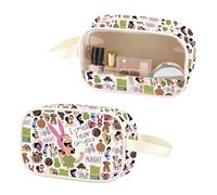 ZJXHPO Bob’s Louise Inspired Clear Makeup Bag I Can Smell Fear On You PU Leather Cosmetic Bag With Handle, Smell Fear PU, No