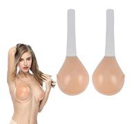 ZJXJ Invisilift Bra - Lift & Conceal with Silicone Adhesive, Beige (DD)