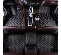 zjxmnb Custom Car Floor Mats, for VW Tiguan R Line Edition 2020-2024 Auto Carpet All Weather Protection Waterproof Floor Liners Interior Accessories,A/Black Beige