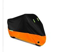 zjxmnb Motorbike Cover For Ducati Scrambler Sixty2 2017-, All Weather Covering Sun Waterproof Outdoor Protection With Lock-Holes Storage Bag,A/BlackOrange