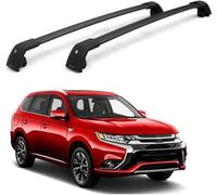 zjxtnb Car Roof Rack Cross Bars, For Mitsubishi Outlander PHEV 2013-2016 2017 2018 2019 2020 Aluminum Cargo Bars Crossbars Luggage Rack Rooftop Cargo Top Rail Boxe Roof Basket Tray,B
