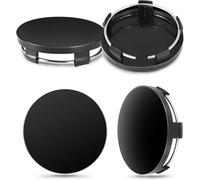 zjxwzm 4Pcs Car Wheel Hub Covers for Toyota Prius 2003 2004 2005 2006 2007 2008-2023 60MM, ABS Hub Center Cover Wheel Center Caps Wear Resistant Anti Rust Automotive Accessories,A Black
