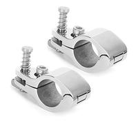 Zjythocyber 2Pcs Top Hinged Jaw Slide Boat Pin & Cam Clamp, Marine Yachts Fitting Hardware, Stainless Steel, Heavy Duty 316 Grade for Boats Yachts Fiberglass Inflatable Com (25MM)