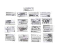 Zjythocyber 340Pcs Watch Pins Steel 1.3mm 10-26mm Diverse Sizes Rugged Durable Spring Bar Tool for Watchmaker Watch Repairer