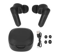 Zjythocyber AI Translation Earbuds, Real Time Language Translator Earphones with Stereo Sound, Portable Wireless Earbuds for Travel and Business Meetings, Includes Charging Case and (Black)
