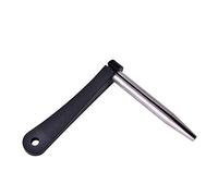 Zjythocyber Durable Spoke Holder Tool for 0.8mm - 1.0mm Spokes, Aluminum Alloy Wheel Truing Accessory with Stainless Steel Jaw, Compatible with DT Swiss Nipple Wrenches for Bladed Spoke