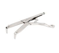 Zjythocyber Motorcycle Clutch Holding Tool, Carbon Steel Clutch Flywheel Holding Tool, Adjustable Basket Hub Flywheel Holder for ATV UTV Dirt Bike with 5in Jaws and 8mm Wrench Pin